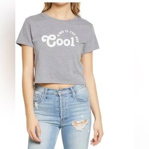 NWT Sub_Urban Riot cropped kind shirt